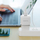 Сетевое зарядное устройство с кабелем BOROFONE BA36A High speed single port QC3.0 charger set 18W (Type-C) White