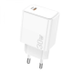 Сетевое зарядное устройство BOROFONE BA77A Insightful single port PD30W charger White