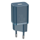Мережевий зарядний пристрій Baseus Super Si Quick Charger 1C 20W ЄС-синій