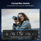Двухканальная зарядка K&F Concept USB-C 18W для аккумуляторов Sony NP-FZ100 (KF28.0058)