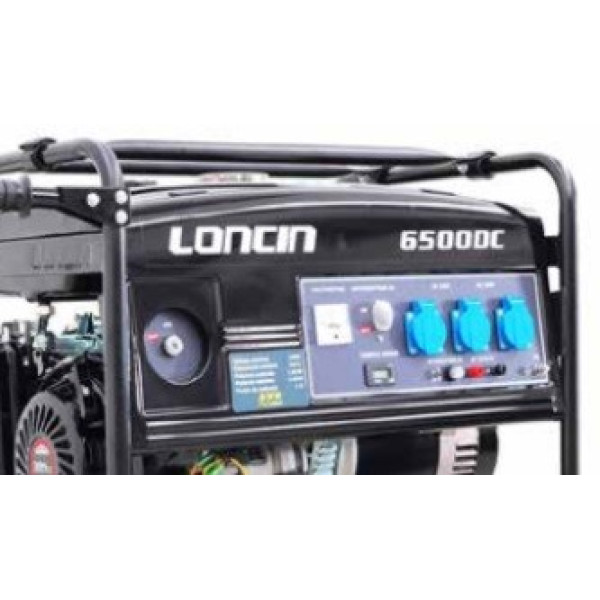 Генератор 5,5 kW 230V LC 6500DC Loncin