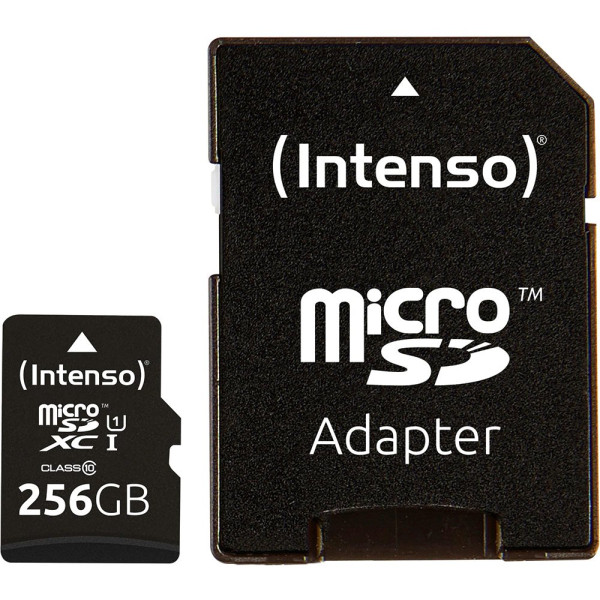 Картка пам'яті Intenso microSD UHS-I 256 ГБ SDXC