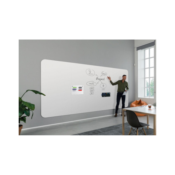 Сборка 4-х компонентная магнитно-маркерная 3920x1980 белая Magnetoplan Infinity Wall X Set MM2 (1041400)
