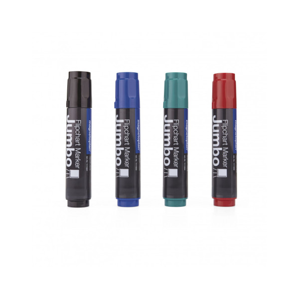 Маркеры для бумаги разноцветные Magnetoplan Jumbo Assorted Set (1111505)