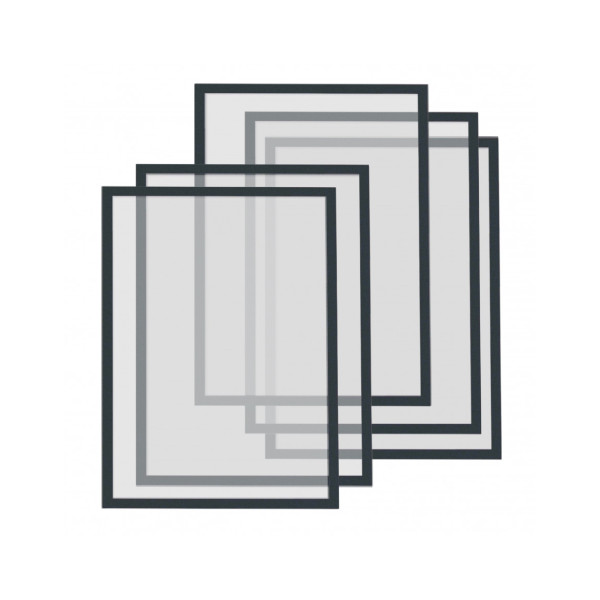 Рамки магнитные A4 черные Magnetofix Frame Black Set (1130312)