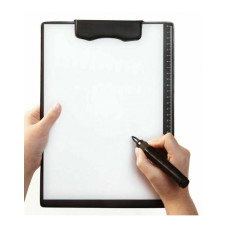 Магнітний кліпборд А4 чорного кольору Magnetoplan Clipboard (1131512)