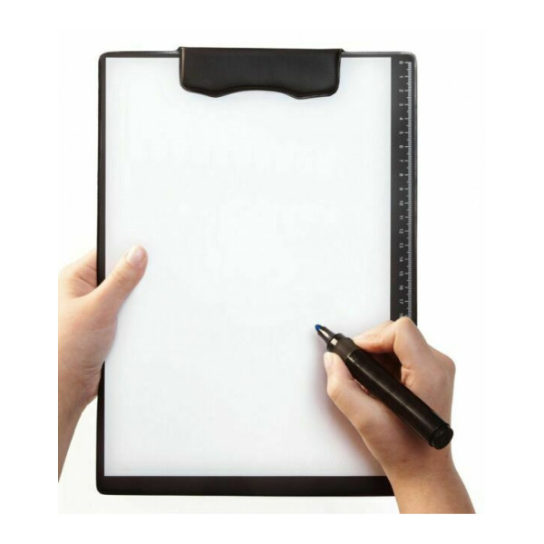 Магнітний кліпборд А4 чорного кольору Magnetoplan Clipboard (1131512)