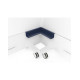 Лоток соединительный угловой IW Magnetoplan Corner Tray RAL 5013 (114665013)