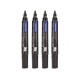 Маркеры универсальные черные Magnetoplan PRO+ Black Set (1228112)
