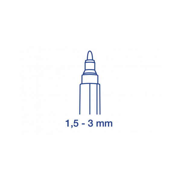 Маркеры универсальные черные Magnetoplan PRO+ Black Set (1228112)