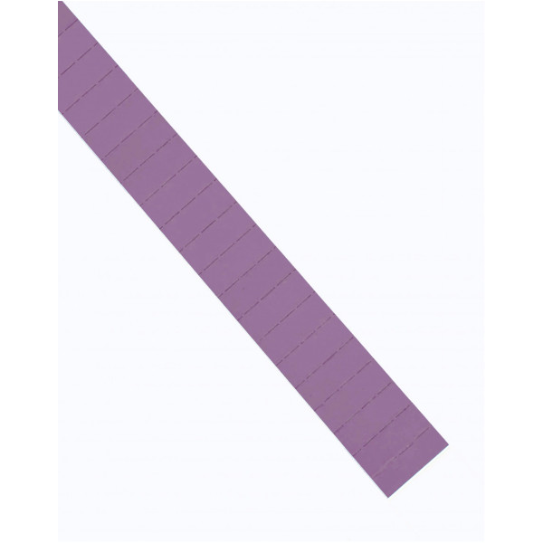 Карточки этикеточные 40x15 фиолетовые Magnetoplan Ferrocard Labels Violett Set (1286111)