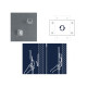 Доска стеклянная магнитно-маркерная 1200x900 красная Magnetoplan Glassboard-Red (13404006)