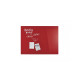 Доска стеклянная магнитно-маркерная 1200x900 красная Magnetoplan Glassboard-Red (13404006)