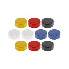 Магниты круглые 34/2 разноцветные Magnetoplan Discofix Magnum Assorted Set (1660010)