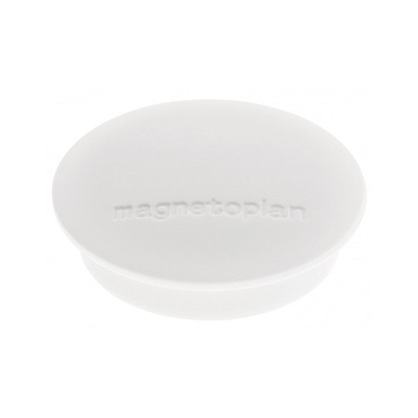 Магниты круглые 34/1.3 белые Magnetoplan Discofix Junior White Set (1662100)