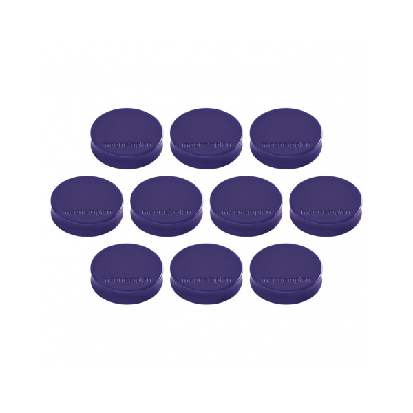 Магниты эргономичные средние 30/0.7 фиолетовые Magnetoplan Ergo Medium Violet Set (1664011)