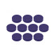 Магниты эргономичные средние 30/0.7 фиолетовые Magnetoplan Ergo Medium Violet Set (1664011)
