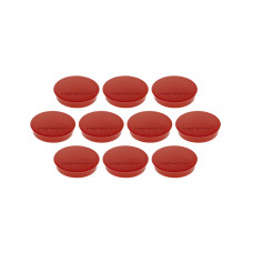 Магниты круглые 30/0.7 красные Magnetoplan Discofix Standard Red Set (1664206)