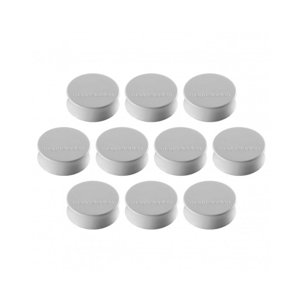 Ергономічні великі магніти 34/2 сірі Magnetoplan Ergo Large Gray Set (1665001)