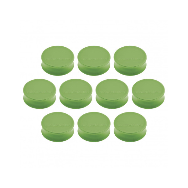 Магниты эргономичные большие 34/2 зеленые Magnetoplan Ergo Large Green Set (16650105)
