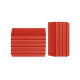 Магниты прямоугольные 55x22/1.3 красные Magnetoplan Rechteck Red Set (1665106)