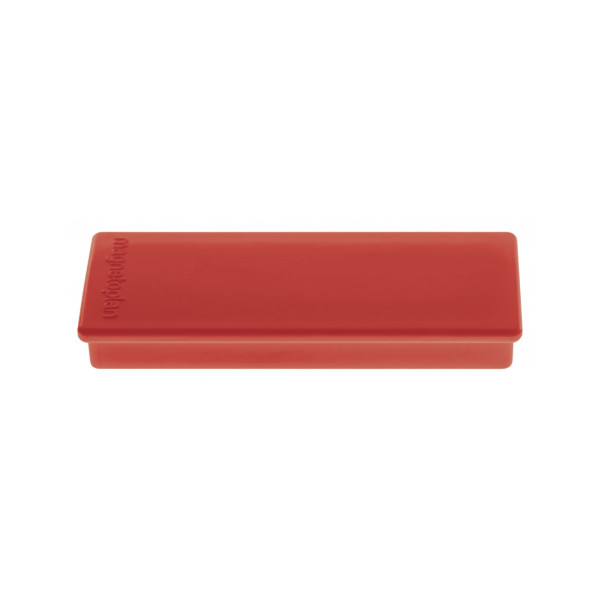 Магниты прямоугольные 55x22/1.3 красные Magnetoplan Rechteck Red Set (1665106)