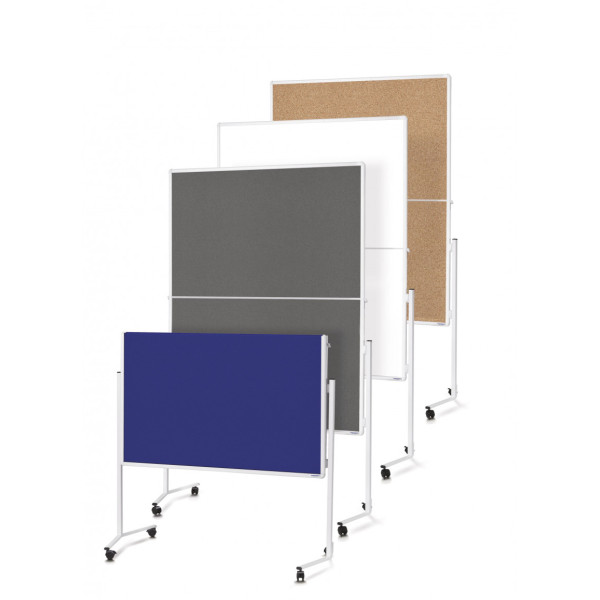 Доска модерационная мобильная складная 1200x1500 пробковая Magnetoplan Seminarboard Mobile Folding Cork (2111324)