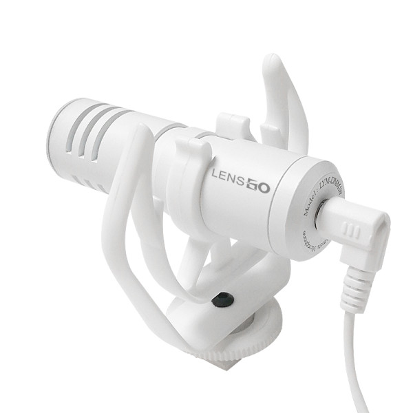 LENSGO DMM1W мікрофон для прямого ефіру для камери мобільного телефону, спрямований мікрофон
