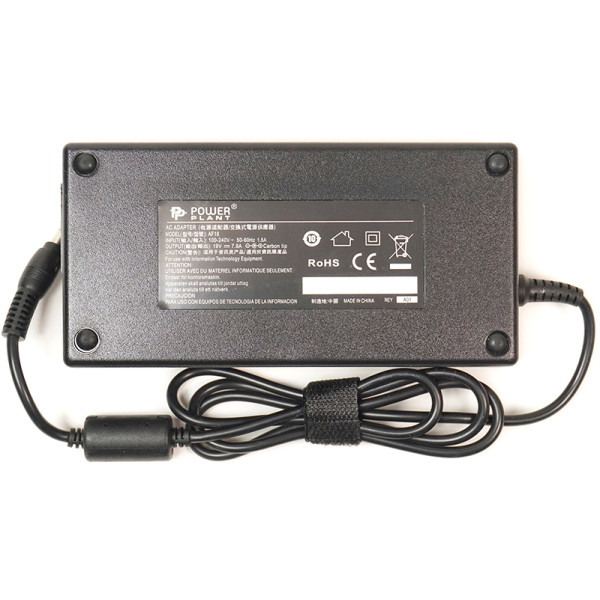 Блок живлення для ноутбуків PowerPlant ASUS 220 В, 19 В 150 Вт 7,9 А (5.5*2.5)