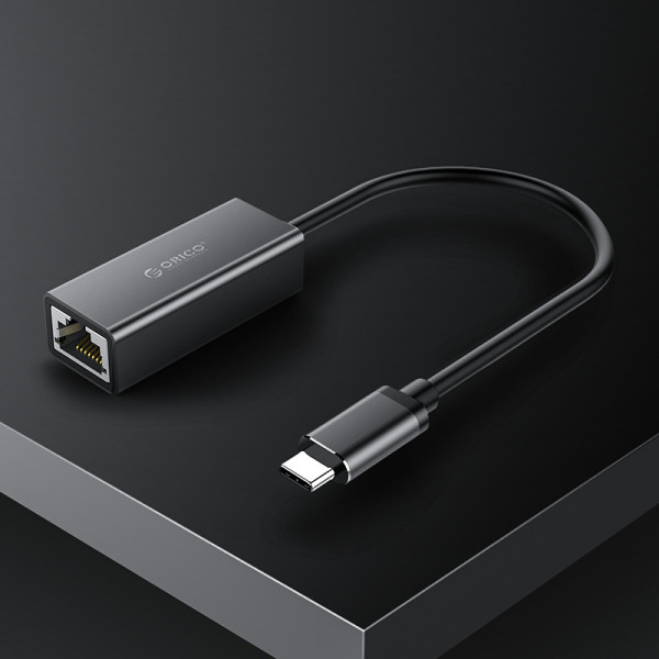 Адаптер USB Type-C Ethernet ORICO XC-R45-V1-BK-BP