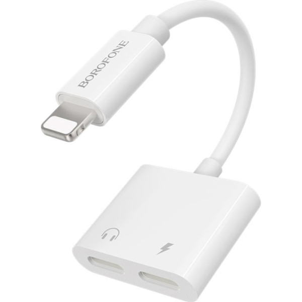 Кабель-перехiдник BOROFON BV11 Dual Lightning digital audio converter