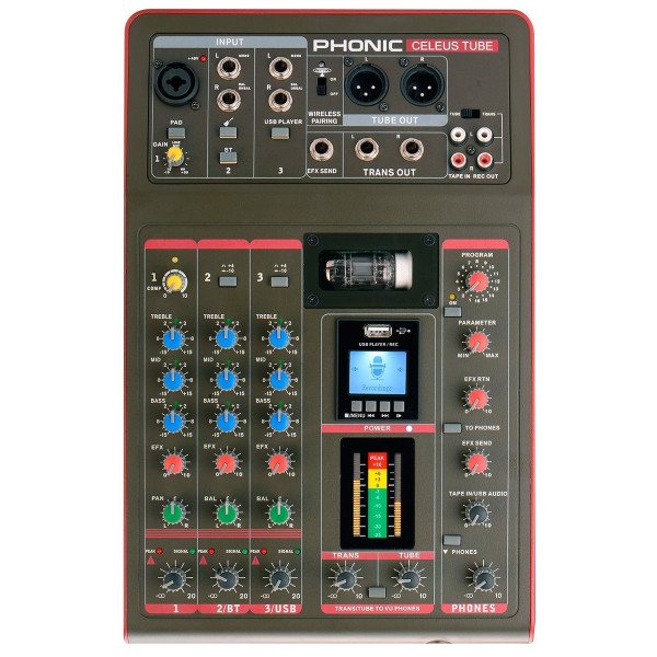 Phonic CELEUS TUBE Микшерный пульт