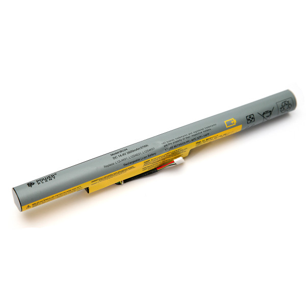 Акумулятор PowerPlant для ноутбуків IBM/LENOVO IdeaPad Z500 (L12L4K01, LOZ500L7) 14,4 В 2600 мАч