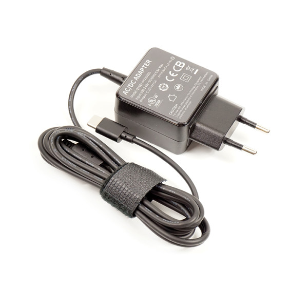 Универсальный блок питания для ноутбуков PowerPlant 220V, 5.25V 3A 15W Type-C