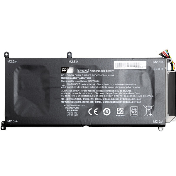 Акумулятор PowerPlant для ноутбуків HP Envy 15T-AE серії (LP03XL) 11,4 В 3600 мАч