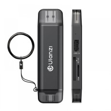 Кардридер Type-C USB-A для телефону комп'ютера SD microSD Ulanzi CR3