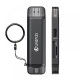 Кардридер Type-C USB-A для телефону комп'ютера SD microSD Ulanzi CR3