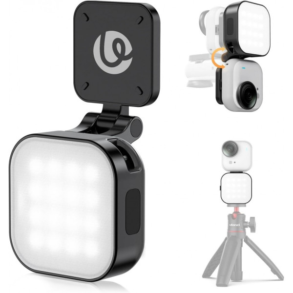 Накамерне світло для Insta360 Go Ultra магнітна лампа 5600K CRI 95+ Ulanzi IN07