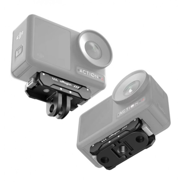Кріплення швидкознімне DJI Action 5 / 4 / 3 / Osmo 360 алюмінієве aMagisn AA09
