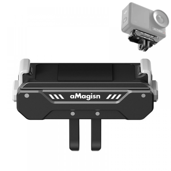 Кріплення швидкознімне DJI Action 5 / 4 / 3 / Osmo 360 алюмінієве aMagisn AA09