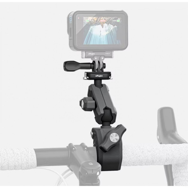 Крепление-краб на руль DJI GoPro Insta360 шарнирный aMagisn HM07