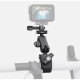 Крепление-краб на руль DJI GoPro Insta360 шарнирный aMagisn HM07
