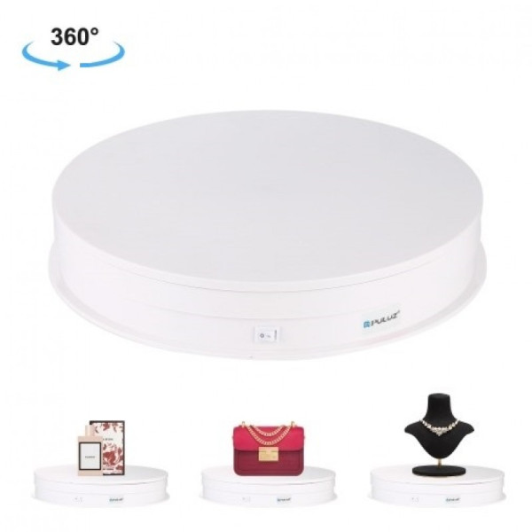 Поворотный стол для предметной съёмки Puluz PU3049W white (30см)
