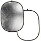 Відбивач Visico RD-019 2 в 1 white/silver (150x200см)