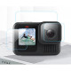 Стекло защитное GoPro 13 закаленное 9H 2.5D Telesin S6-FLM-07-TGP