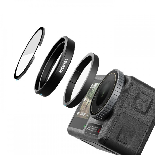 Фильтр DJI Action 5/4/3 ультрафиолетовый UV Telesin S5-FLT-04