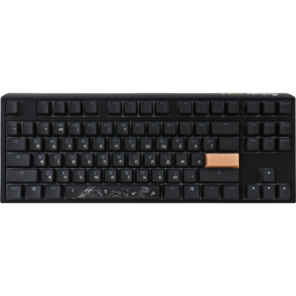 Механічна клавіатура Ducky One 3 TKL Cherry MX Red RGB Black UA