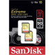 Карта пам'яті SDHC (UHS-1 U3) SanDisk Extreme 32 ГБ класу 10 (90 МБ/с, 600x) пакет з двох шт.