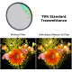 Світлофільтр K&F Concept 67mm,Nano-X,Optical glass black diffusion filter 1/2 (KF01.1653)