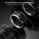 Автофокусный адаптер K&F Concept Canon EF на EOS R (EF-S на RF) для EOS RP R R6 R5 (KF06.520)